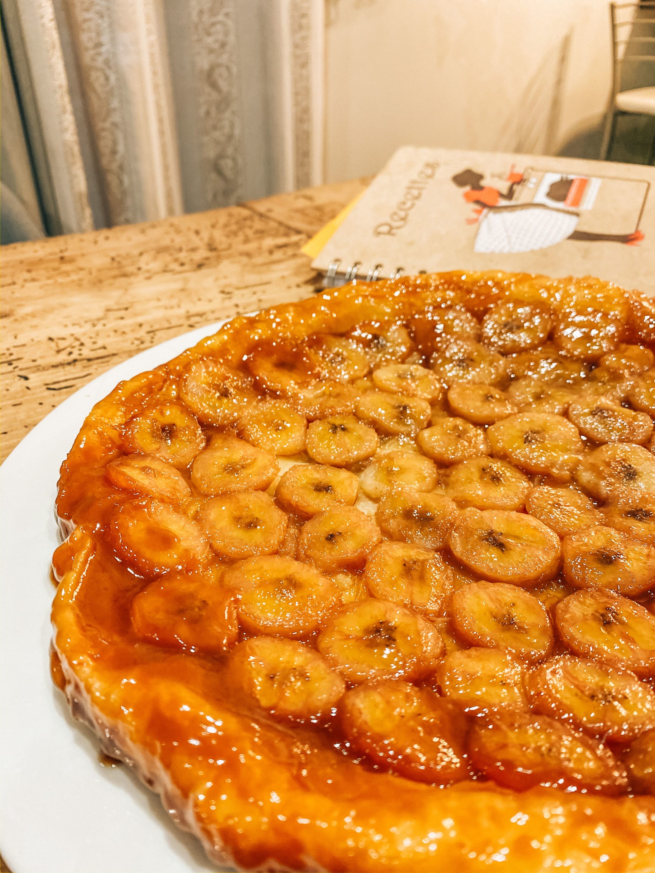 Tarte Tatin Exotique, Bananes, Caramel - Mes Ptits Bouts Du Monde